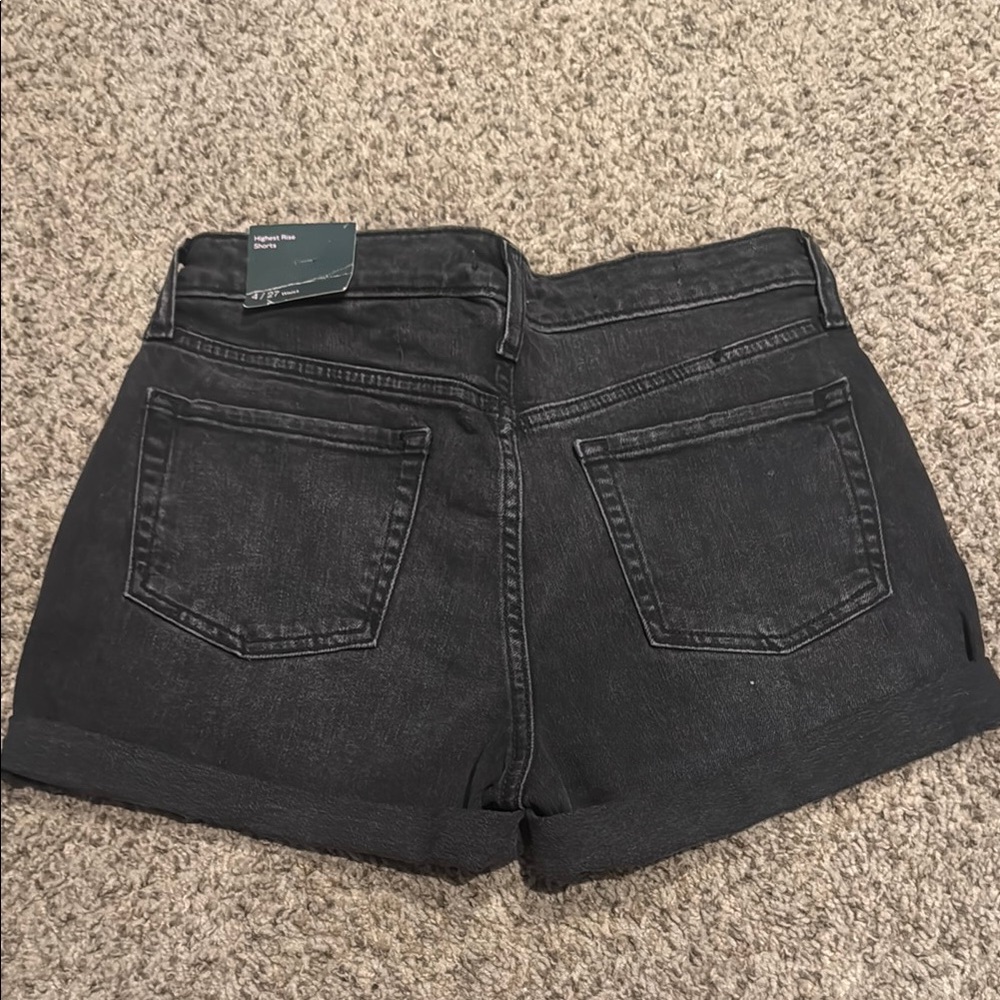 Wild Fable Black Jean Shorts - Picture 2 of 2